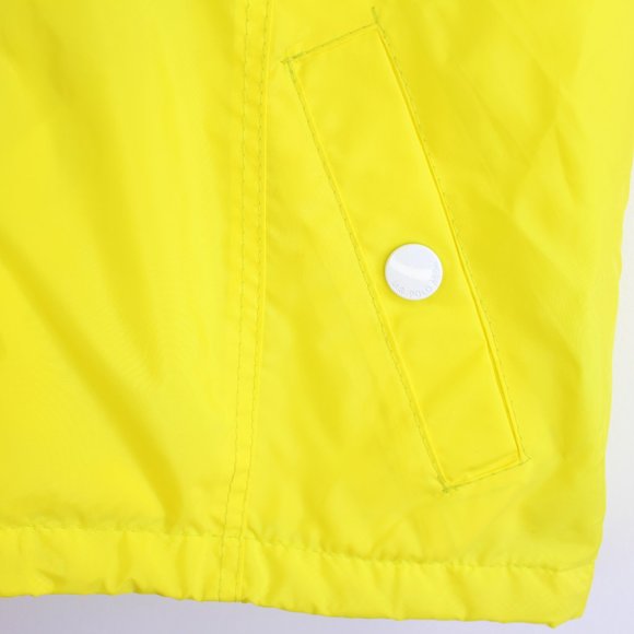 NWOT U.S. Polo Assn. Hooded Yellow Rain Jacket - Picture 5 of 10